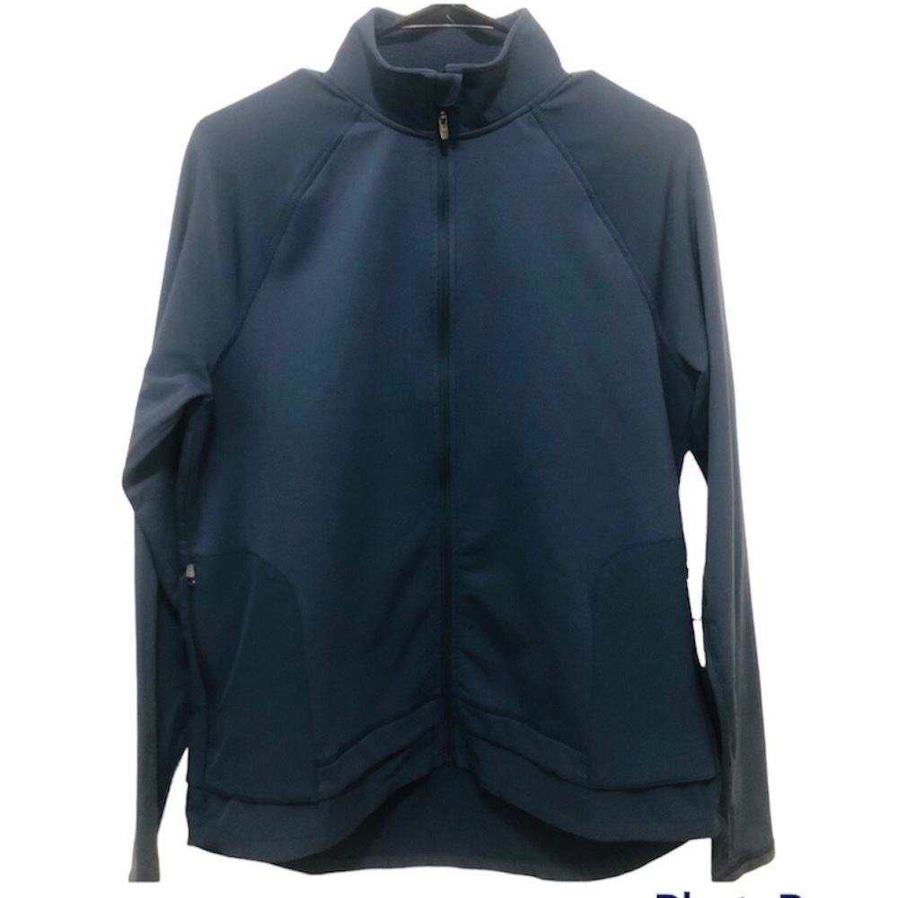 Champion C9 Blue Womens Soft Shell Full Zip Jacket Medium